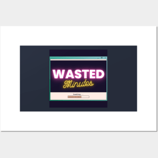 Wasted Minutes Podcast Merch Posters and Art